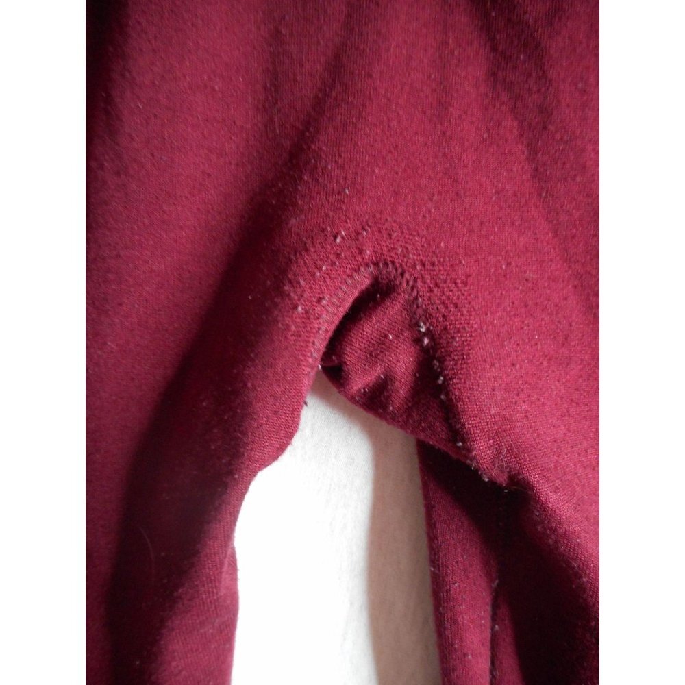 Burgundy leggings 1x / 2x by cotton candy - Picture 4 of 5